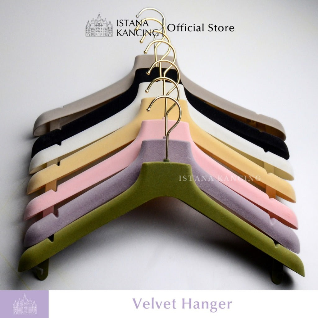 Hanger Baju Velvet