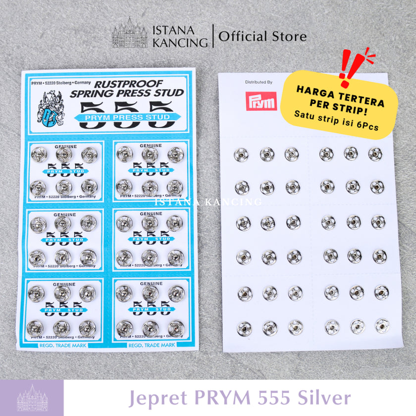 Kancing Jepret PRYM 8mm 555