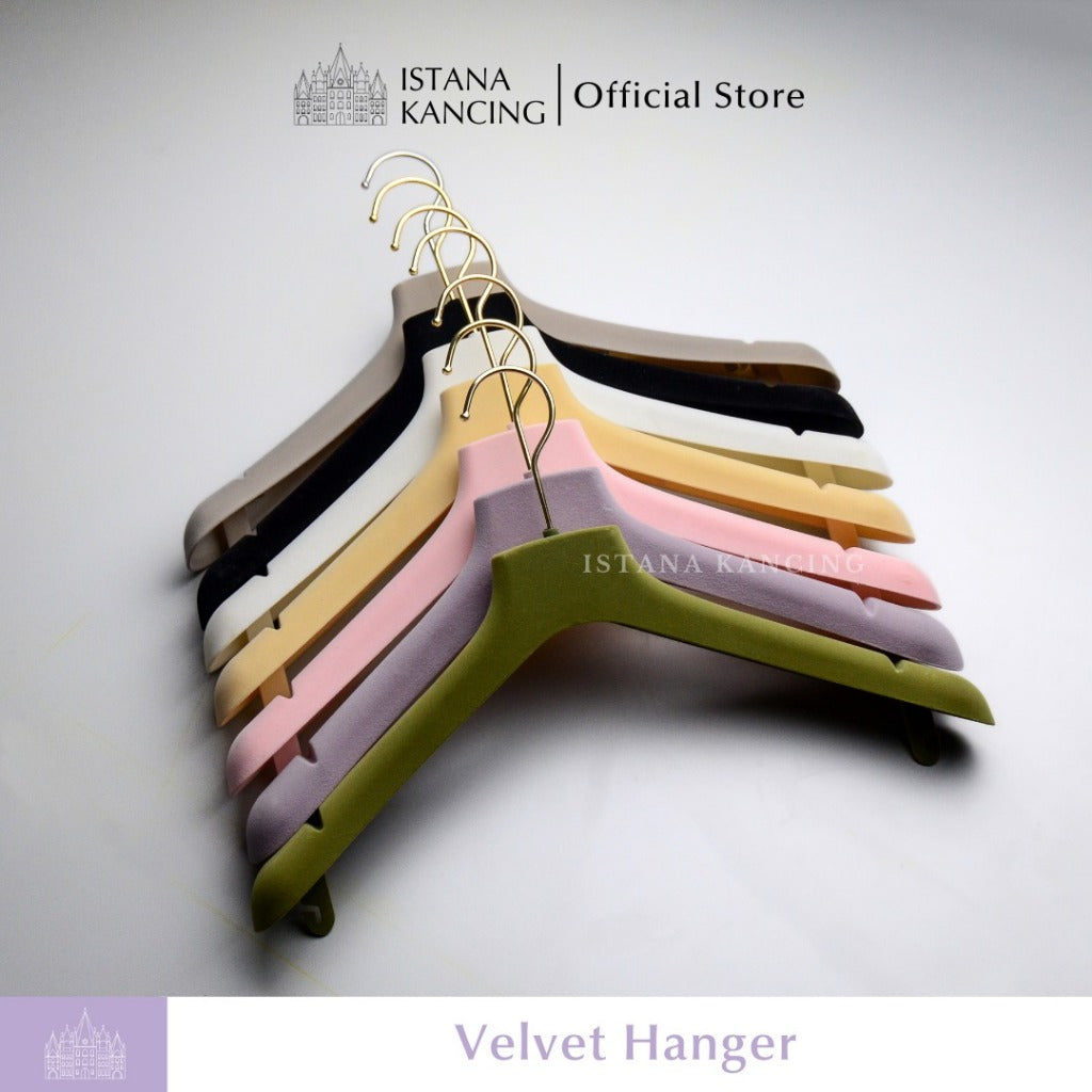 Hanger Baju Velvet