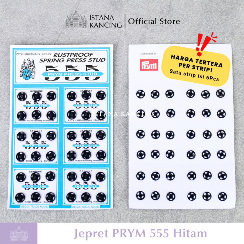 Kancing Jepret PRYM 8mm 555