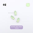 Navette Pastel Rhinestone