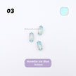 Navette Pastel Rhinestone