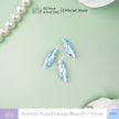 Navette Pastel Rhinestone