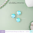 Round Pastel Crystal Claw Setting 12mm