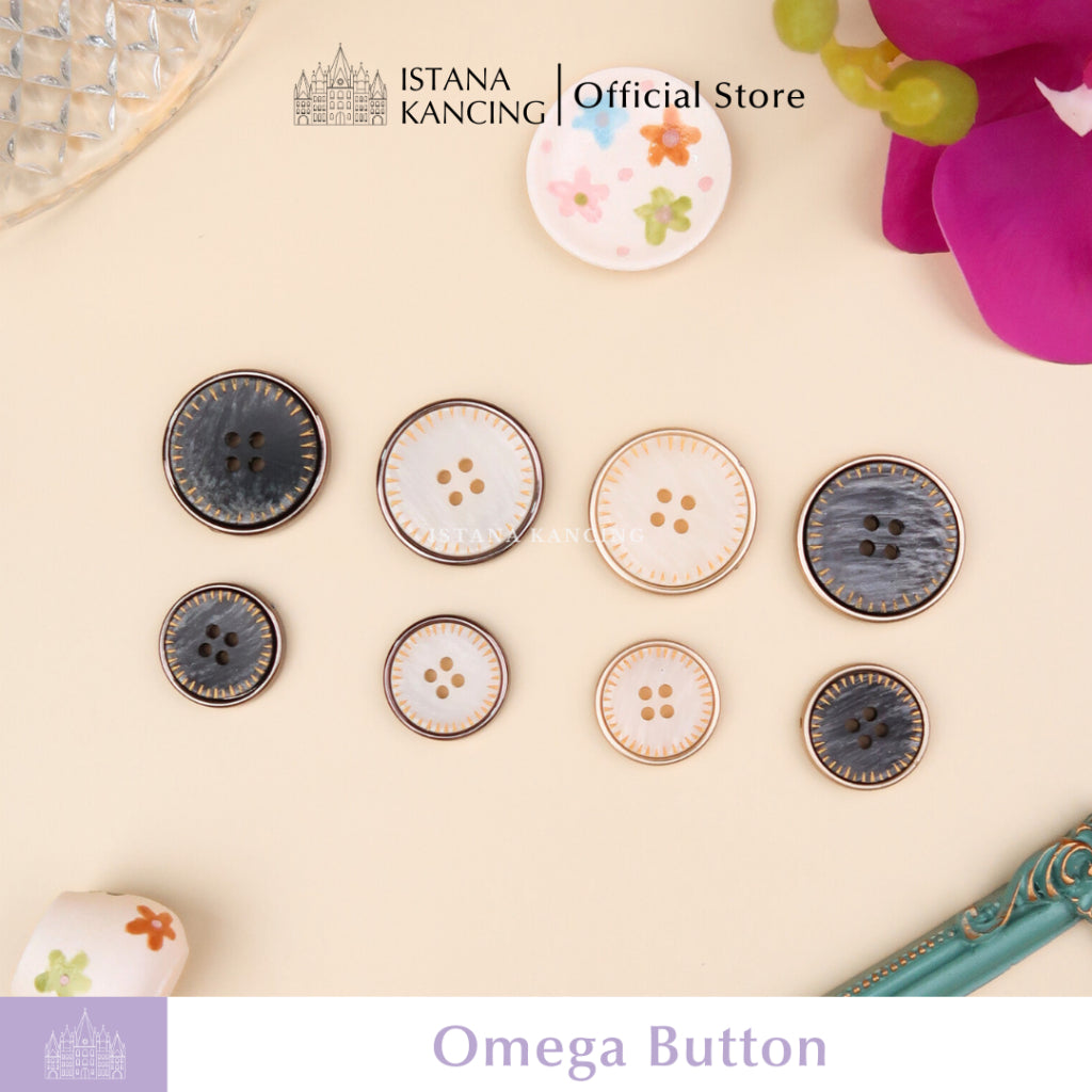 Tombol Omega 4 Lubang