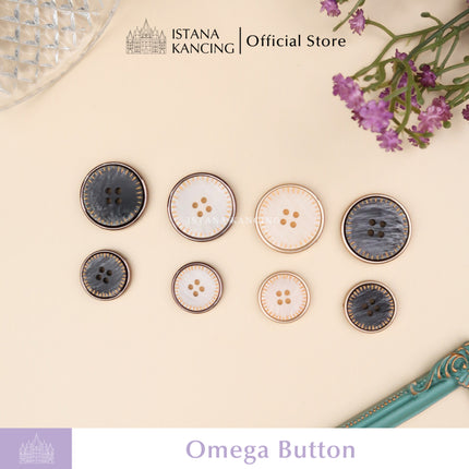 Omega Button 4 Holes