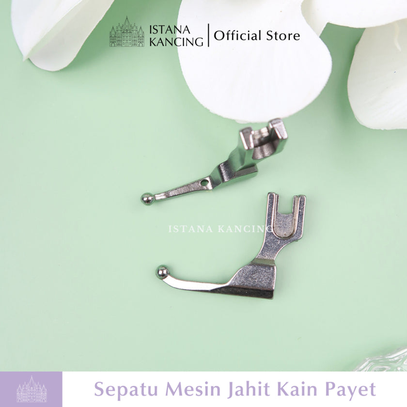 Sepatu Jahit Kain Payet