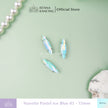 Navette Pastel Rhinestone