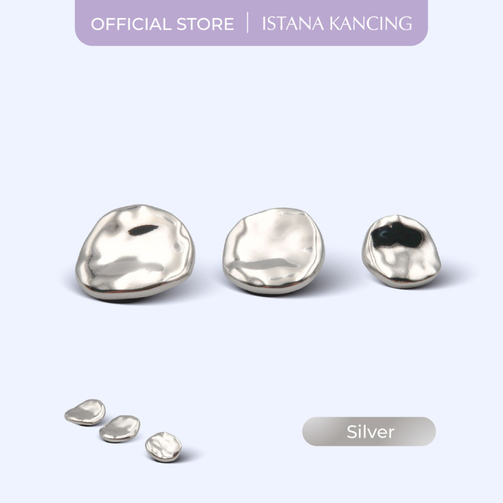 Kancing Jamur Althea Button | Aksesoris Kancing Blazer Dress Unik Premium Fancy Button | Istana Kancing