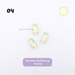 Navette Pastel Rhinestone