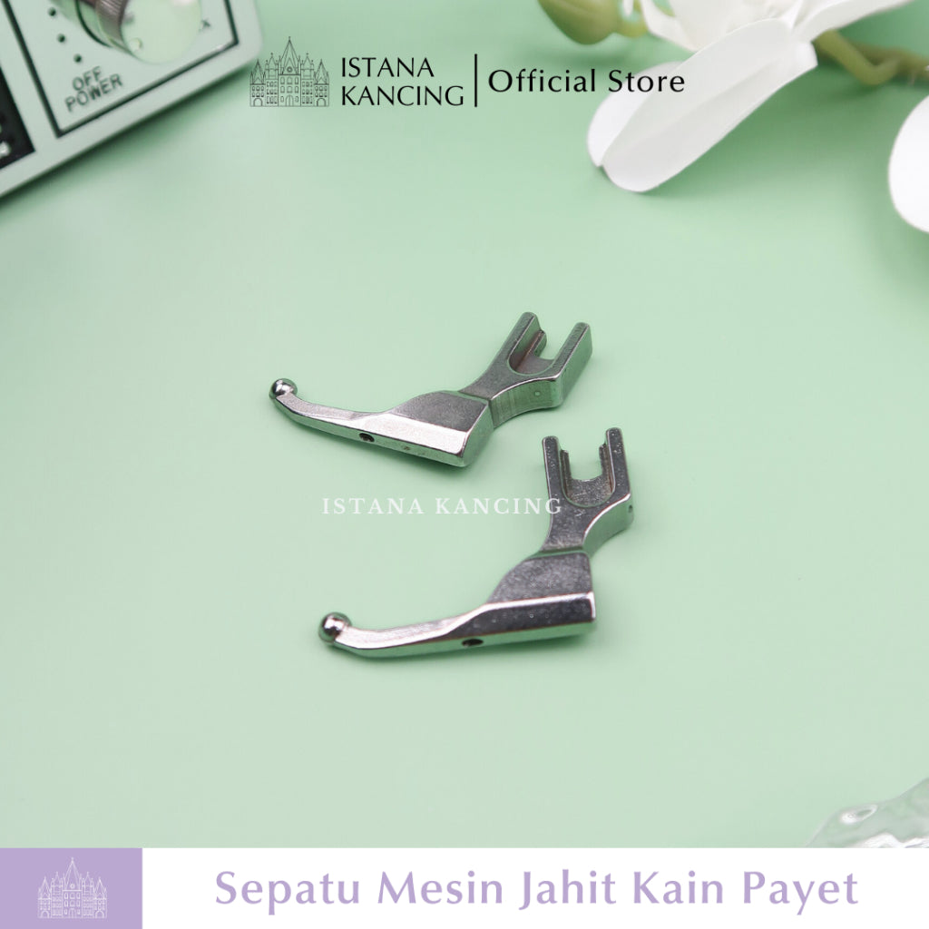 Sepatu Jahit Kain Payet