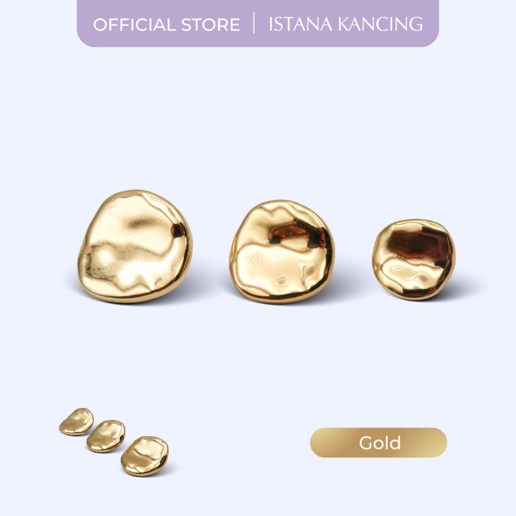 Kancing Jamur Althea Button | Aksesoris Kancing Blazer Dress Unik Premium Fancy Button | Istana Kancing