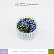 Payet Tempel Mute Gosok Hotfix Rhinestone SS12
