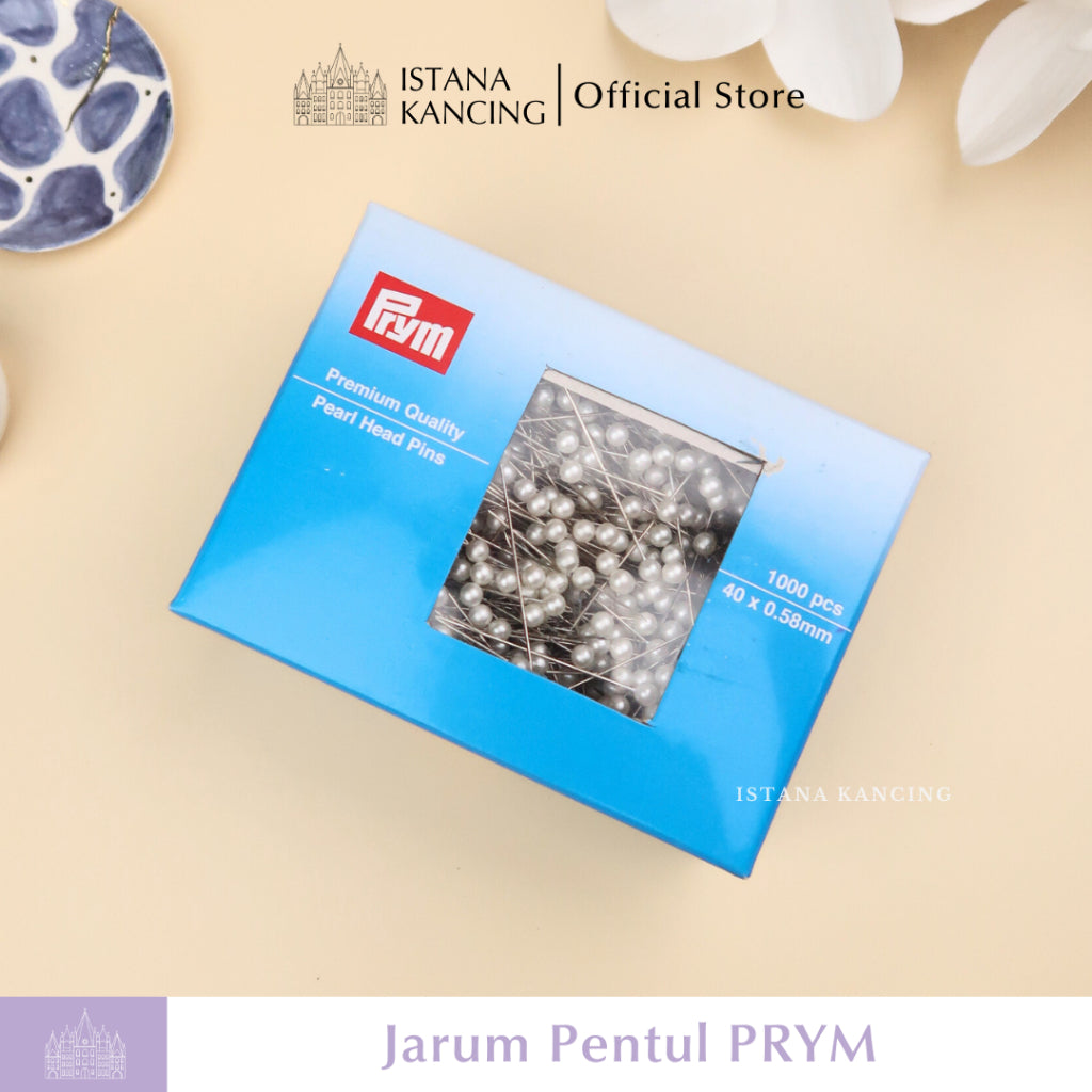 Jarum Pentul PRYM Putih 1 BOX BESAR