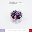 Payet Tempel Mute Gosok Hotfix Rhinestone SS12