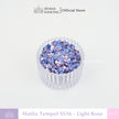 Payet Tempel Mute Gosok Hotfix Rhinestone SS16