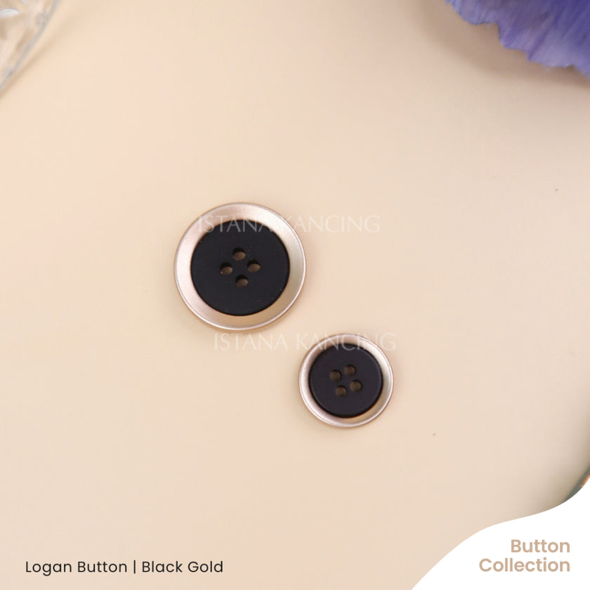 Logan Button 4 Holes | LUSINAN