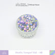 Payet Tempel Mute Gosok Hotfix Rhinestone SS8