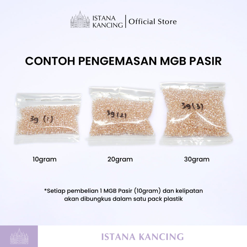 MGB Pasir Berlapis Perak
