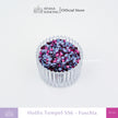 Payet Tempel Mute Gosok Hotfix Rhinestone SS6