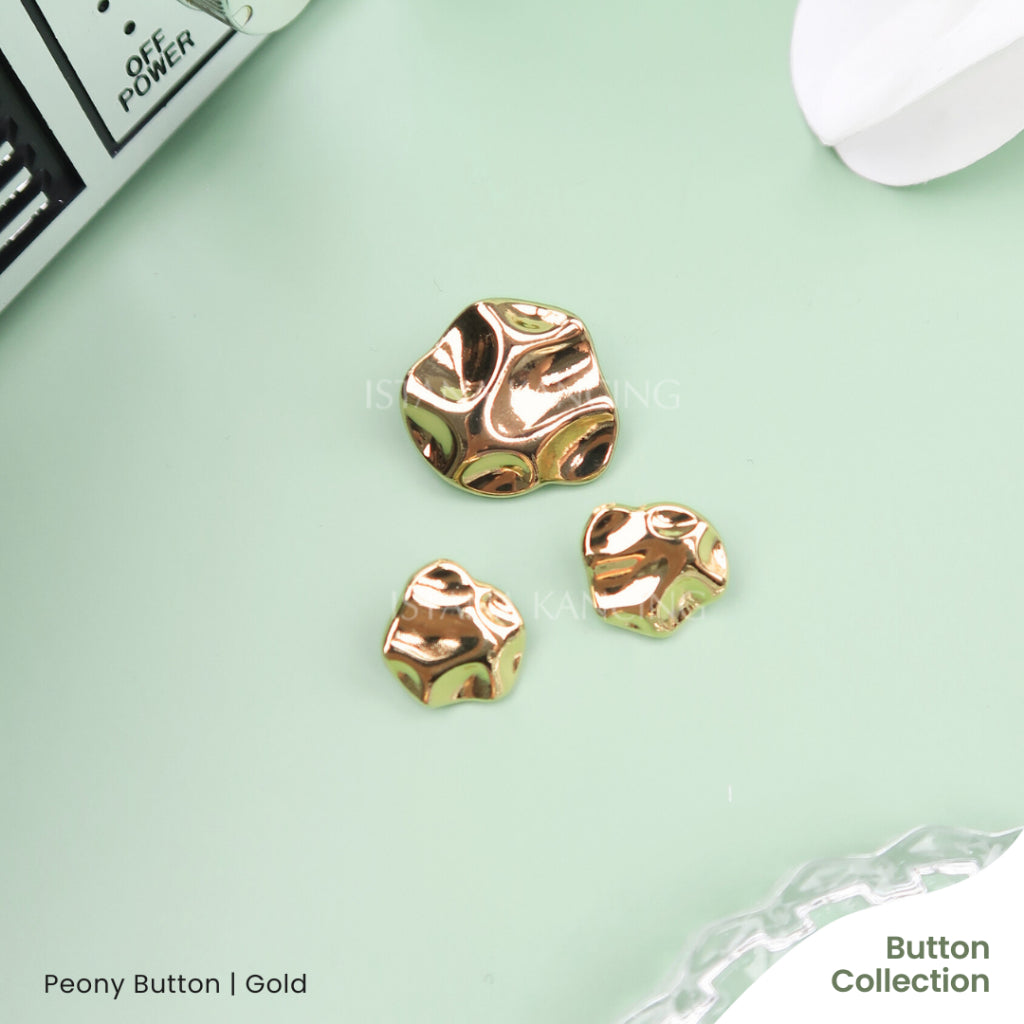 Peony Button