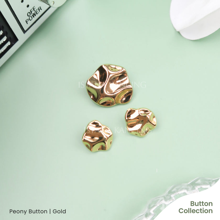 Peony Button