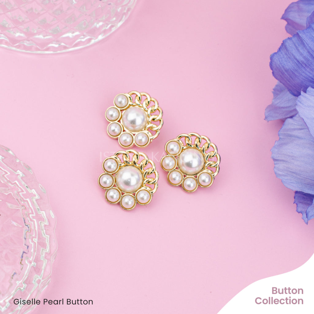 Giselle Pearl Button