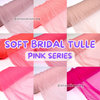 Kain Soft Tulle Lebar 150cm Pink Series