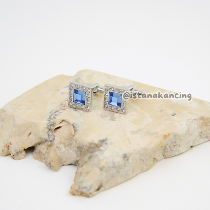 Jack Blue Cufflink