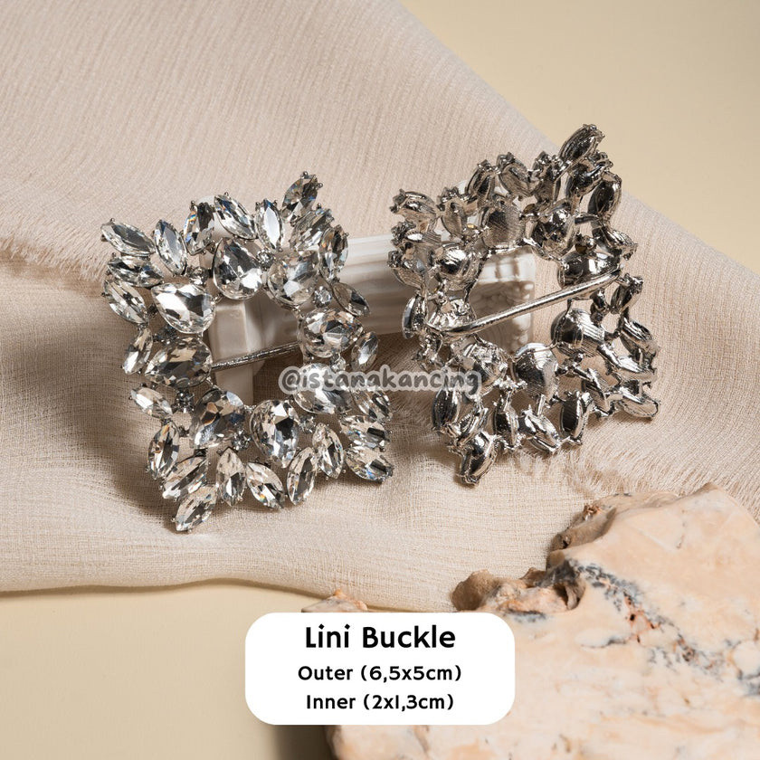 Lini Rhinestone Buckle