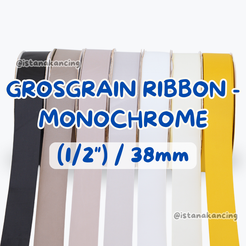 Double Face Grosgrain 1/2