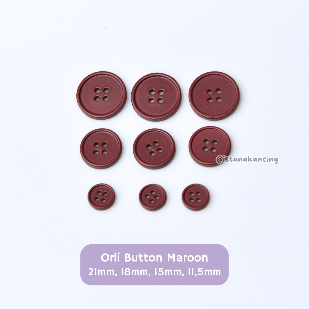ORLI Maroon 18mm | LUSIN