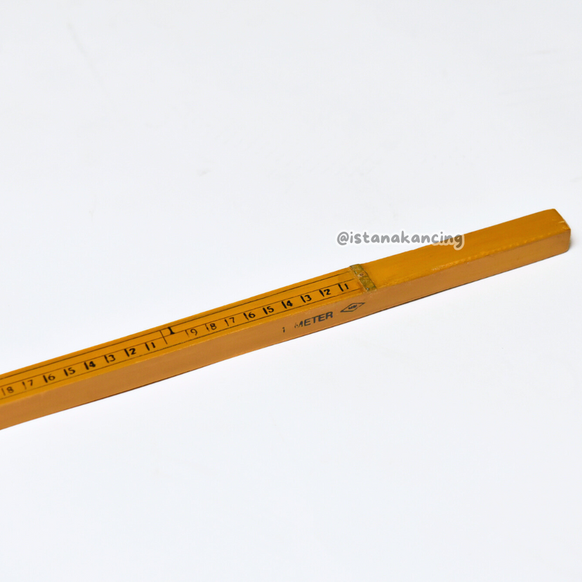 Meteran Kayu 1 Meter
