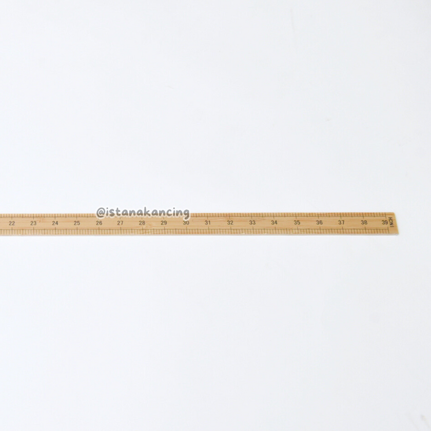Penggaris Kayu 1 Meter