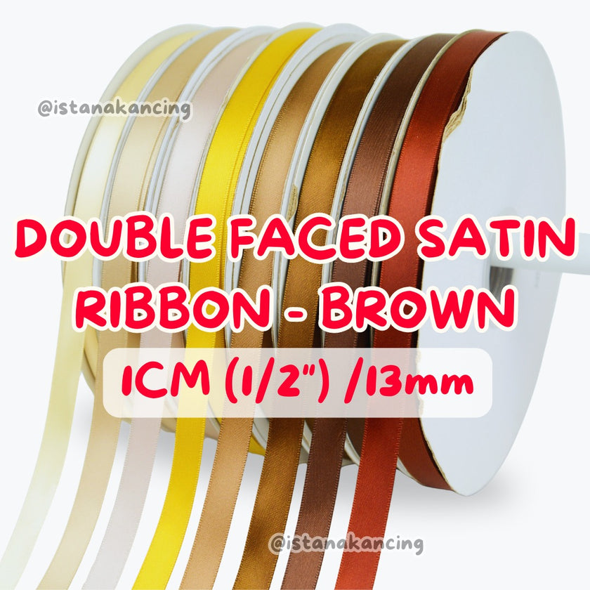 Double Face Satin Ribbon 1/2