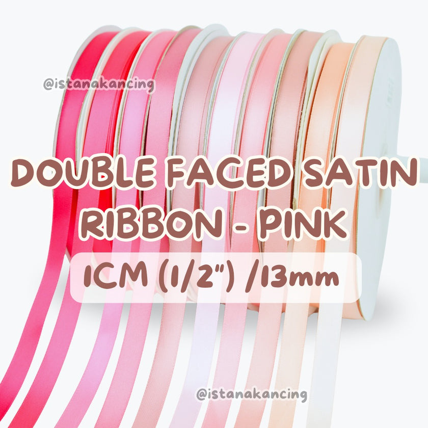 Double Face Satin Ribbon 1/2