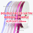 Double Face Satin Ribbon 1/2