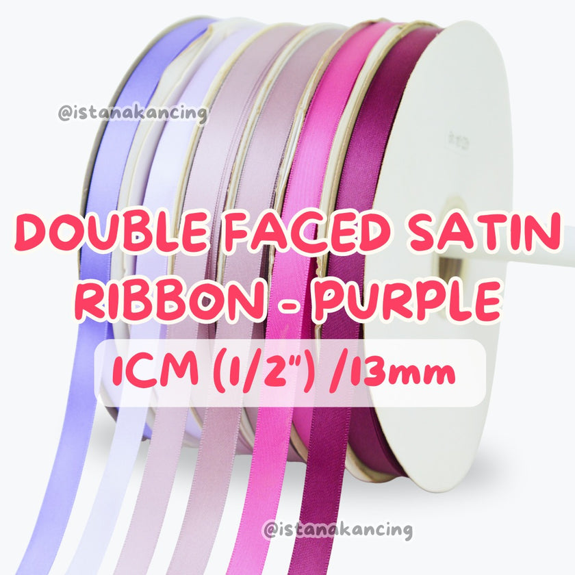 Double Face Satin Ribbon 1/2