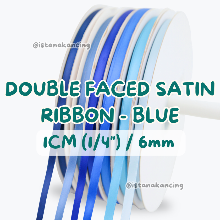 Double Face Satin Ribbon 1/4