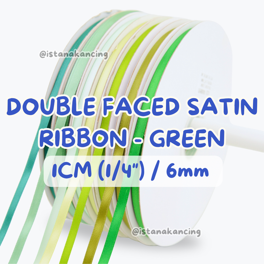 Double Face Satin Ribbon 1/4