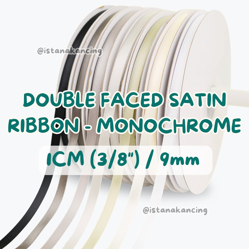 Double Face Satin Ribbon 3/8