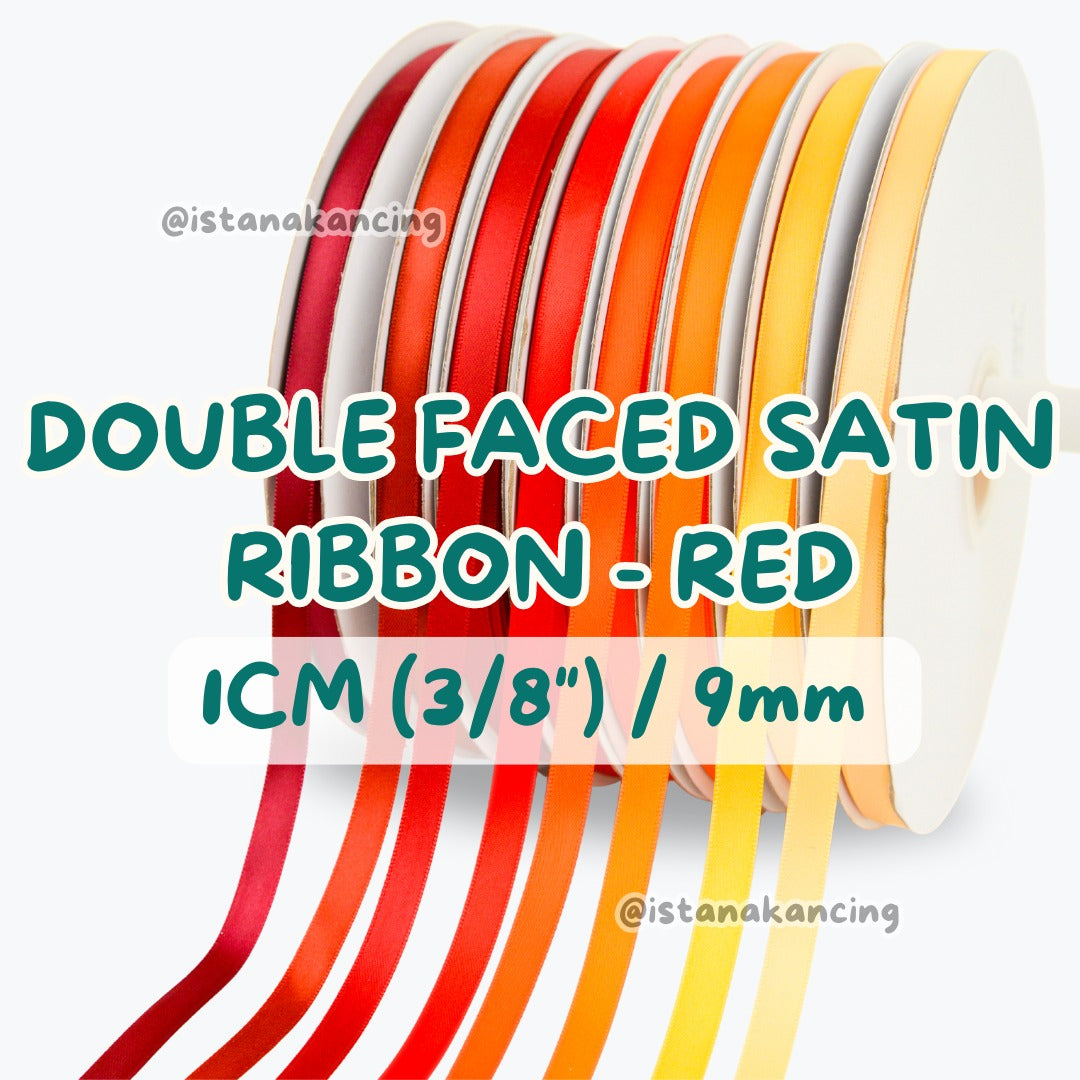 Double Face Satin Ribbon 3/8