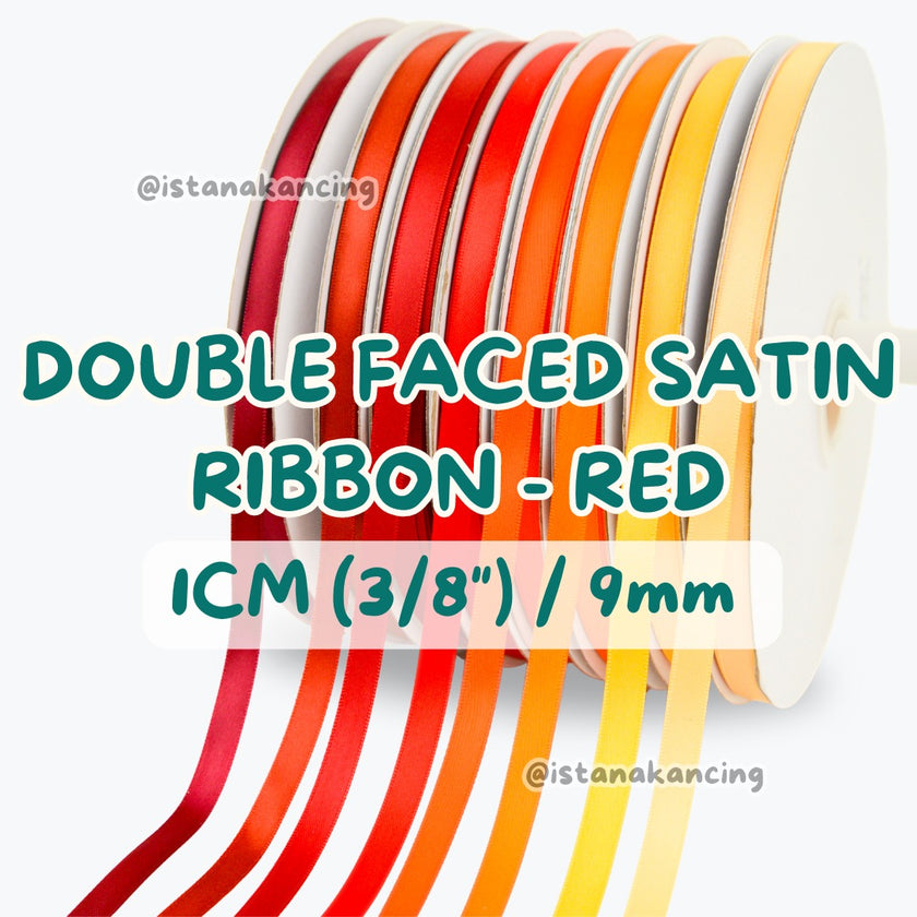 Double Face Satin Ribbon 3/8