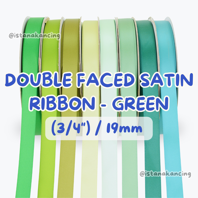 Double Face Satin Ribbon 3/4