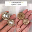 Diamond Frame Button