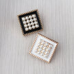 Square Medallion Pearl