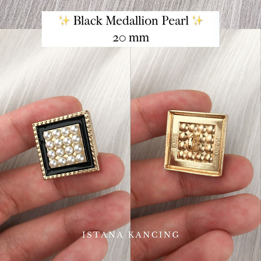 Square Medallion Pearl