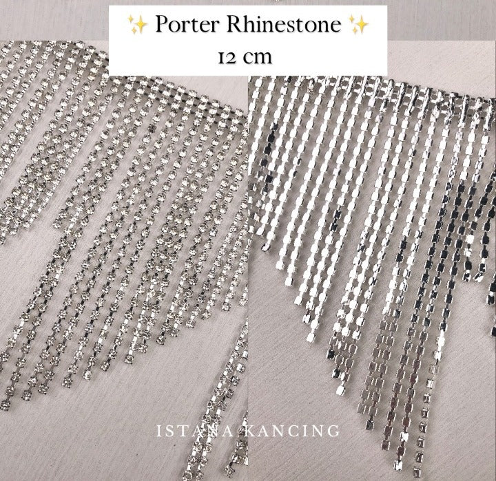 Payet Porter Rhinestone Applique