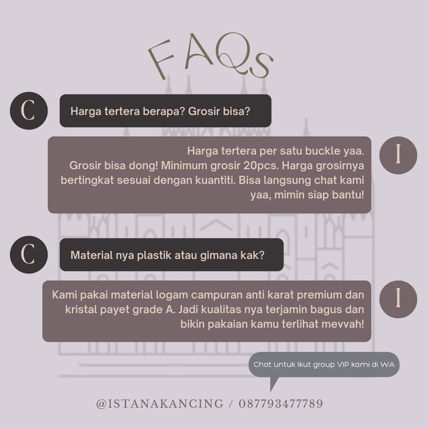 Rosa Rhinestone Buckle