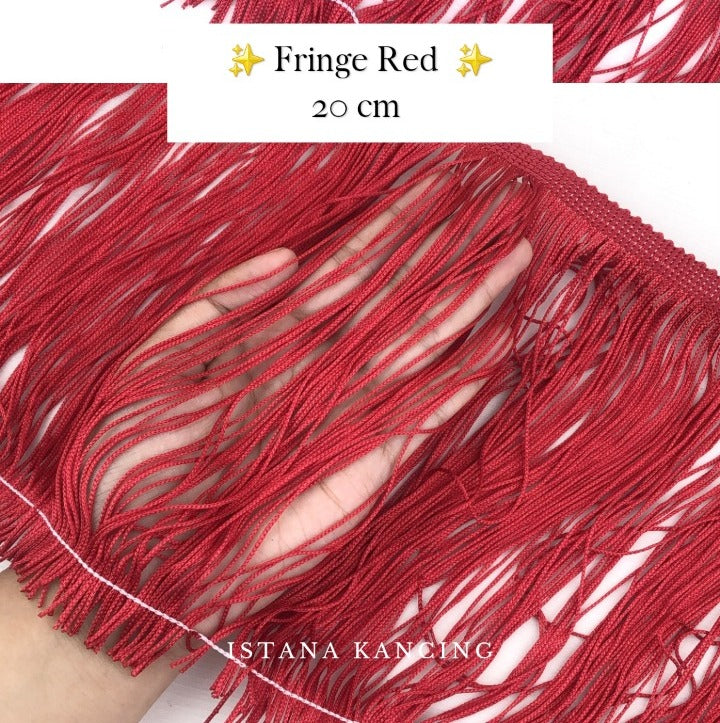 Fringe Rumbai 20cm 65cm